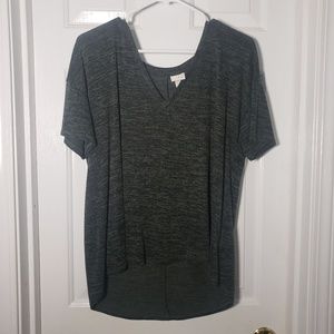 Forest Green Heathered Tee